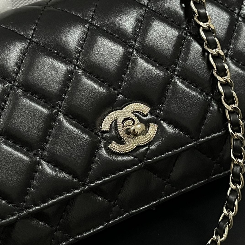 Ch**el top handle bags